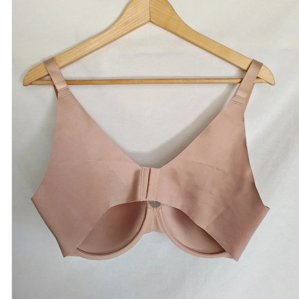 Soma Bra Vanishing Back Full Coverage Adobe Rose 40DD Seamless Underwire‎ NEW